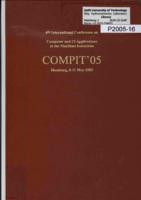 Proceedings of the 4th International Conference on Computer and IT Applications in the Maritime Industries, COMPIT'05, Hamburg, 8-11 May 2005, Germany, ISBN: 3-00-014981-3