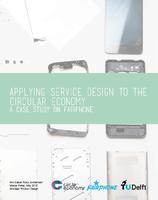 Applying service design to the circular economy: A case study on Fairphone