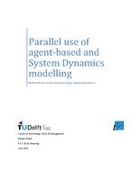Parallel use of agent-based and System Dynamics modelling: Multi-method scenario discovery of gas import dependency