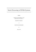 Vector Processing in NUMA Systems