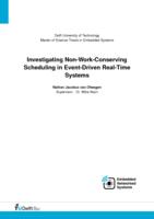 Investigating Non-Work-Conserving Scheduling in Event-Driven Real-Time Systems