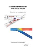 Sedimentverdeling bij riviersplitsingen: Ontwerp van een splitsingspuntrelatie