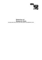 Selection of Research Data. Guidelines for appraising and selecting research data. A report by DANS and 3TU.Datacentrum