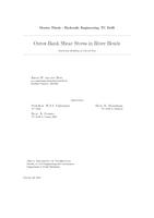 Outer-Bank Shear Stress in River Bends: Numerical Modeling of Curved Flow