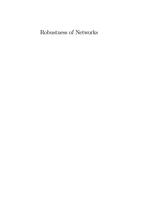 Robustness of networks