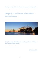 Design of a commercial port in Nador West, Morocco