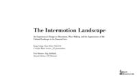 The Intermotion Landscape