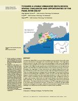Towards a livable urbanized delta region: Spatial challenges and opportunities of the Pearl river delta