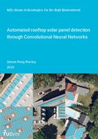 Automated rooftop solar panel detection through Convolutional Neural Networks