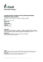 The energy performance of dwellings of Dutch non-profit housing associations