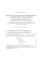 Online Companion for Robust Unit Commitment with Dispatchable Wind: An LP Reformulation of the Second-stage