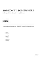 Someone // Somewhere