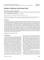 Holonic architecture of the smart grid