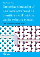 Numerical simulation of c-Si solar cells based on transition metal oxide as carrier selective contact