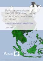Performance evaluation of the CWI BRDF-fitting method under cloud-contaminated conditions