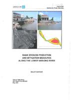 Bank erosion prediction and mitigation measures along the lower Mekong river