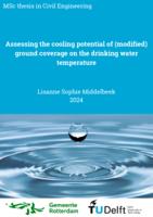 Assessing the cooling potential of (modified) ground coverage on the drinking water temperature