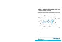 Influence of variation in the natural water quality matrix on advanced oxidation processes