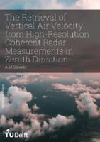 The Retrieval of Vertical Air Velocity from High-Resolution Coherent Radar Measurements in Zenith Direction