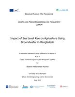 Impact of Sea Level Rise on Agriculture Using Groundwater in Bangladesh