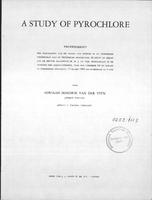 A study of pyrochlore