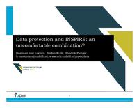 Data protection and INSPIRE: An uncomfortable combination?