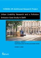 Urban Livability Research and a Pollution Emission Case Study in Delft