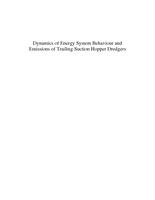 Dynamics of Energy System Behaviour and Emissions of Trailing Suction Hopper Dredgers
