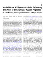 Global-phase H/V spectral ratio for delineating the basin in the Malargüe Region, Argentina