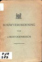 Bouwverordening voor ‘s-Hertogenbosch