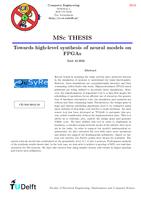 Towards high-level synthesis of neural models on FPGAs