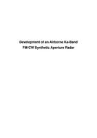 Development of an Airborne Ka-band FMCW Synthetic Aperture Radar