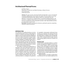Architectural Thermal Forms