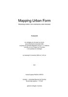 Mapping Urban Form: Morphology studies in the contemporary urban landscape
