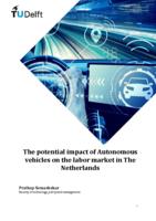 The potential impact of Autonomous vehicles on the labor market in The Netherlands