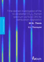 Time-domain investigation of the ro-vibrational CH<sub>4</sub> v<sub>2</sub> Raman spectrum via fs/ps CRS for combustion diagnostics