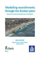 Modelling nourishments through the Durban piers: Research of sediment transport and surf conditions