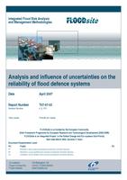 Analysis and influence of uncertainties on the reliability of flood defence systems