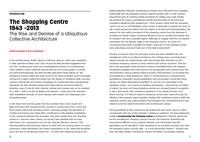 Introduction - The Shopping Centre 1943-2013: The Rise and Demise of a Ubiquitous Collective Architecture