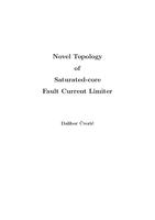 Novel Topology of Saturated-core Fault Current Limiter