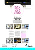 Being happier being quieter; reducing noise in the Intensive Care Unit through behavior change of staff