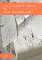 Tool development & validation for brand manifestation design