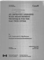 An improved airborne wind measurement technique for the NAE twin otter