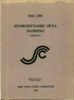 Hydrodynamic hull damping Phase I, Ankudinov, V. 1991