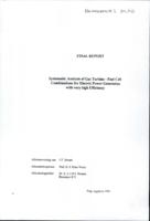 Systematic Analyis of Gas Turbine - Fuel Cell Combinations for Electric Power Generation with very high Efficiency. Final Report