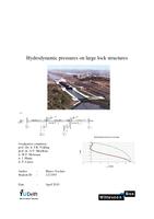 Hydrodynamic pressures on large lock structures
