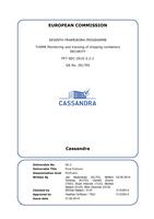 Cassandra - D6.3 - final protocol: Seventh Framework Programme THEME Monitoring and Tracking of Shipping Containers Security
