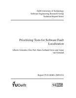 Prioritizing tests for software fault localization