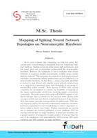 Mapping of Spiking Neural Network Topologies on Neuromorphic Hardware