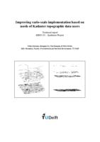 Improving vario-scale implementation based on needs of Kadaster topographic data users
